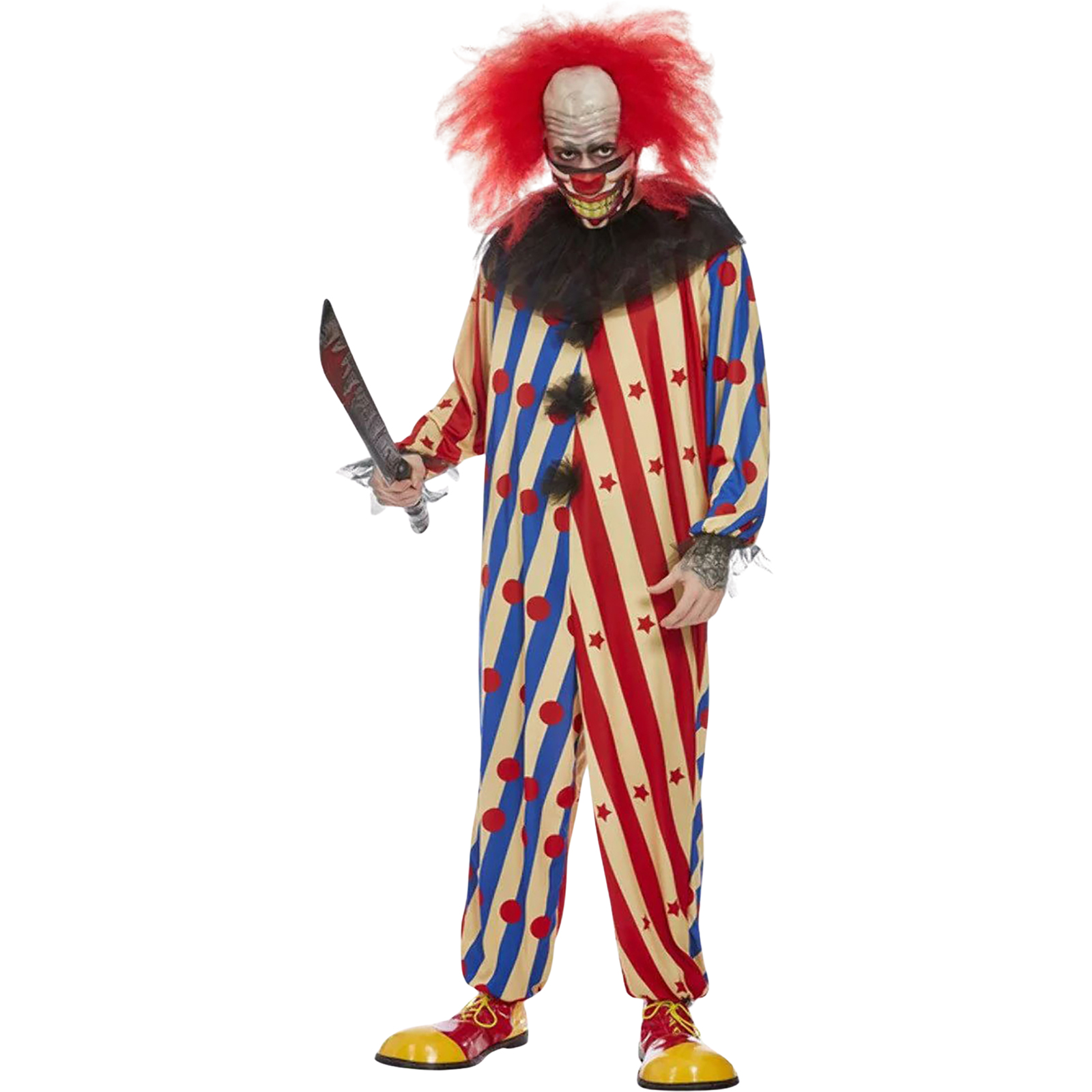 Adult Killer Clown Costume One Size 