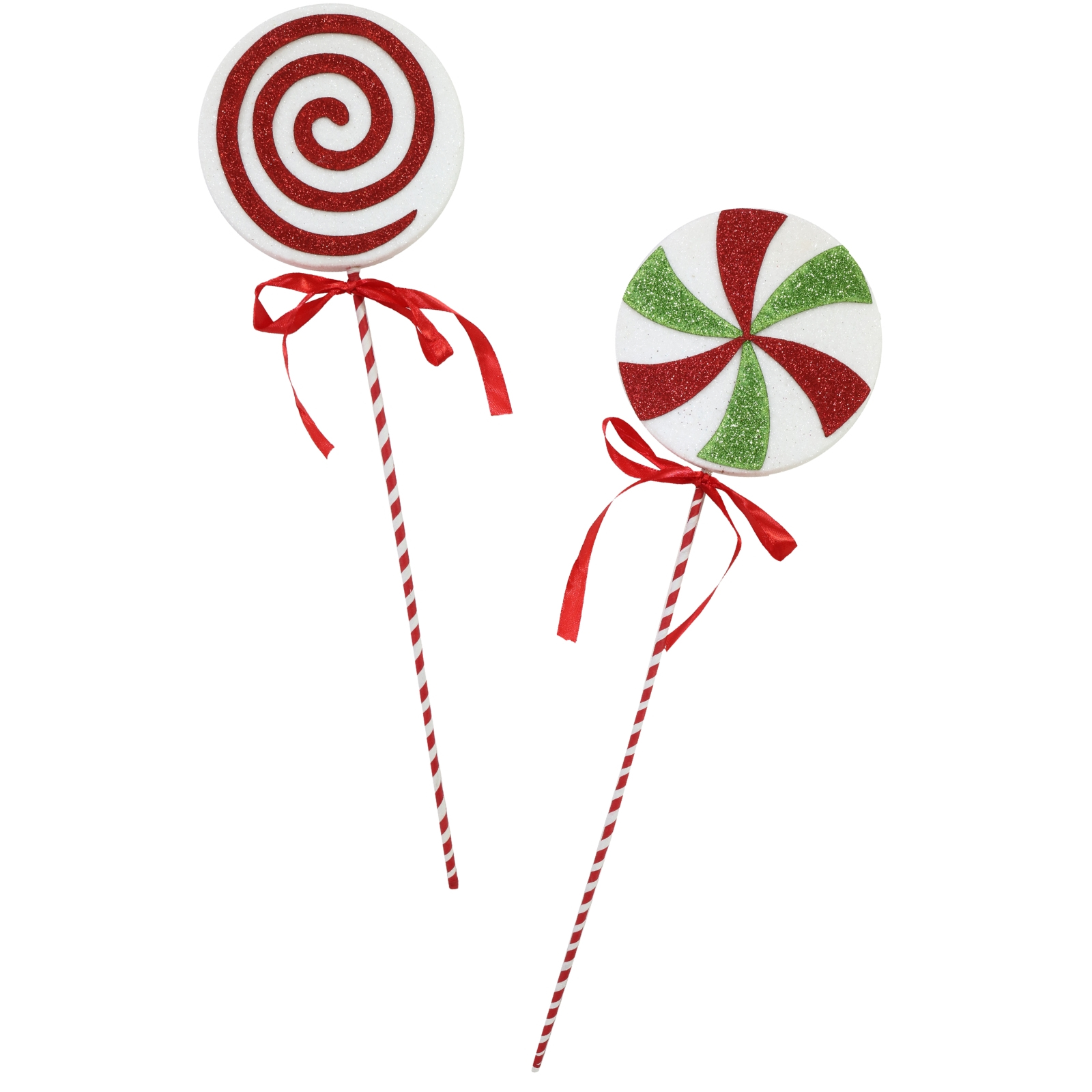 Whimsical Lollipop Glitter Decoration 43cm (1 Only) 