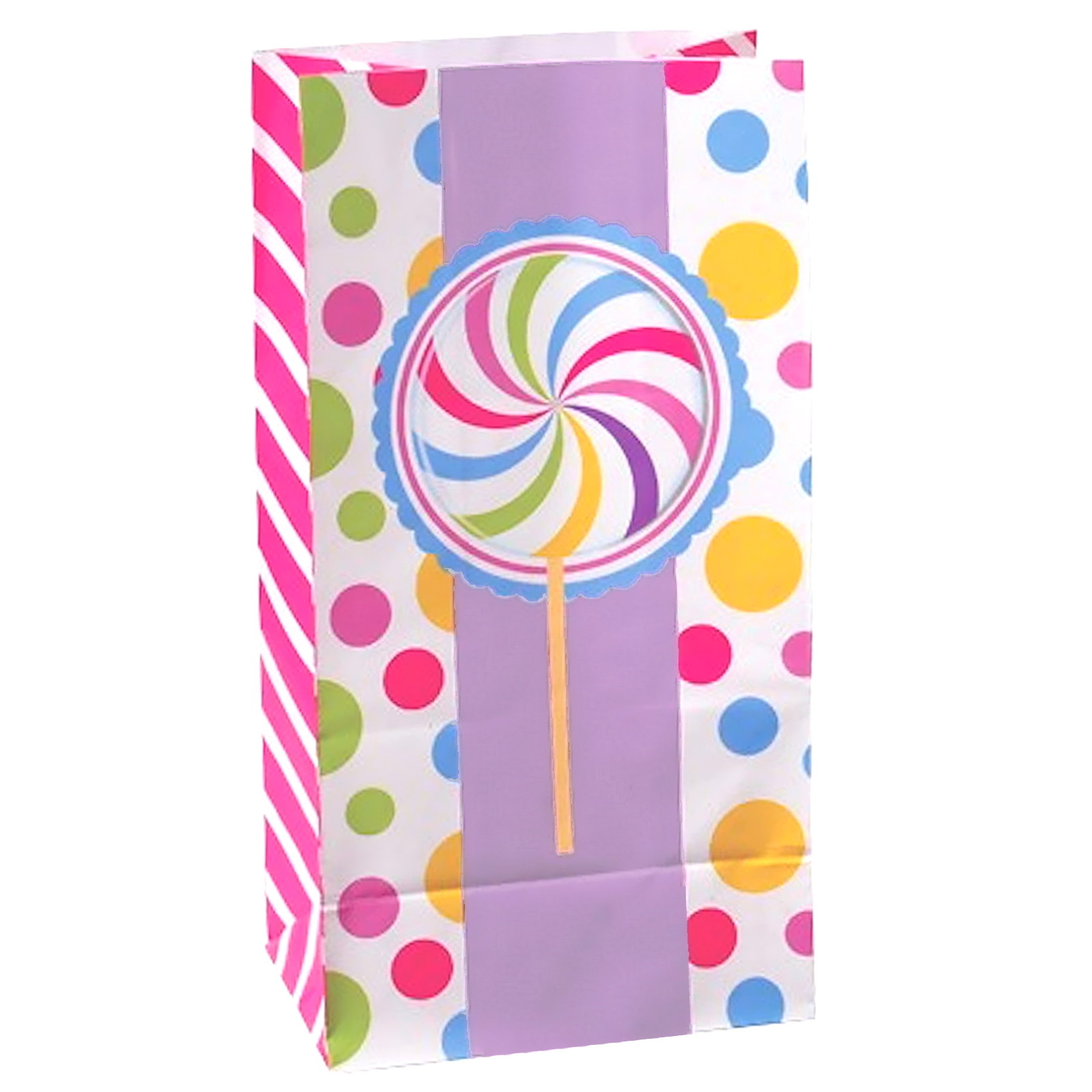 Candy Paper Party Bags (Pack of 12)
