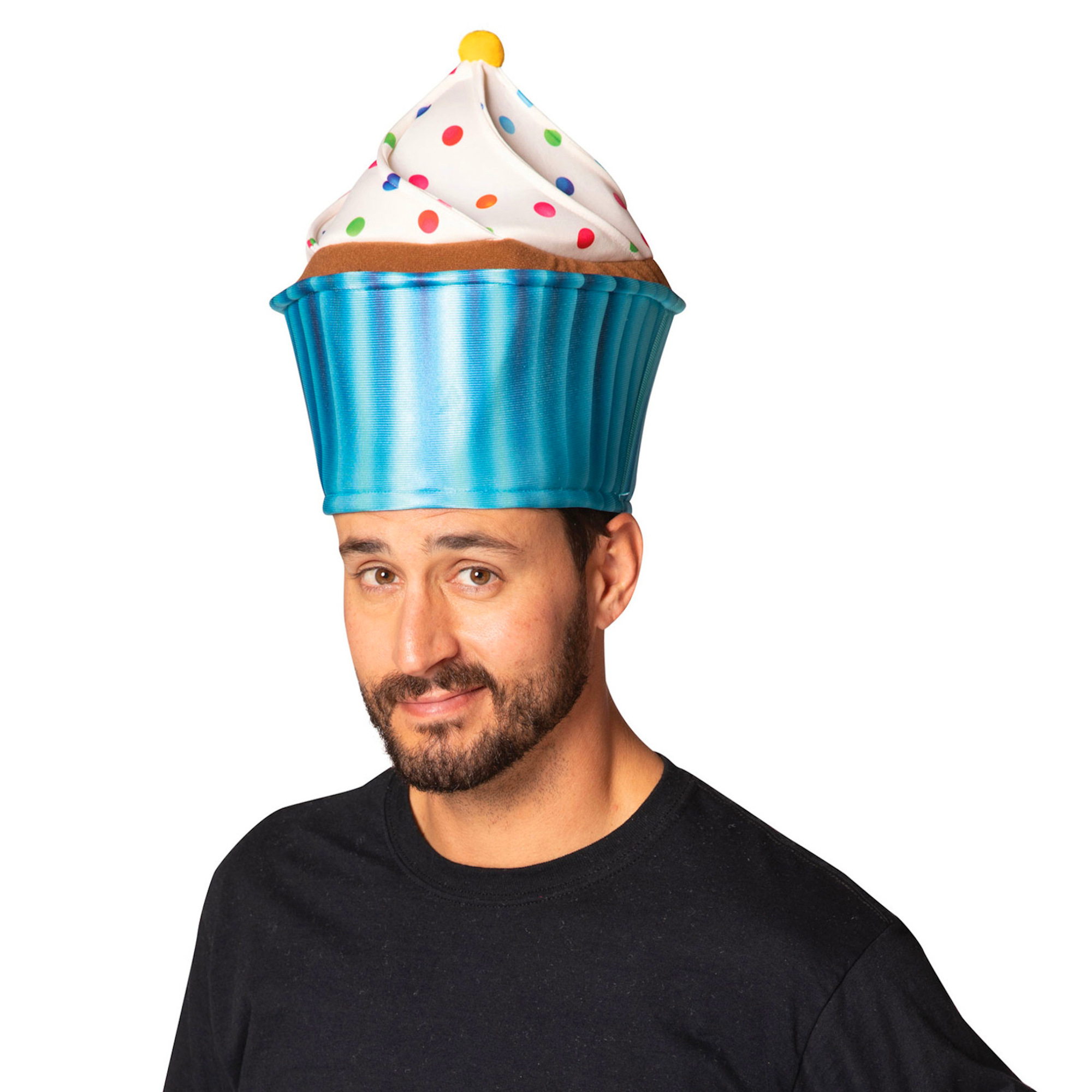 Blue Cupcake Hat 
