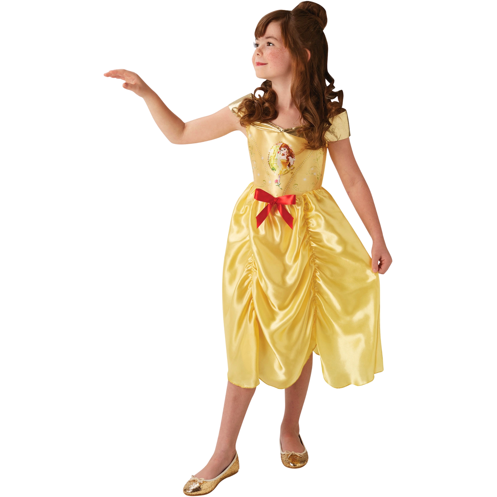 Girls Princess Belle Fairytales Costume 