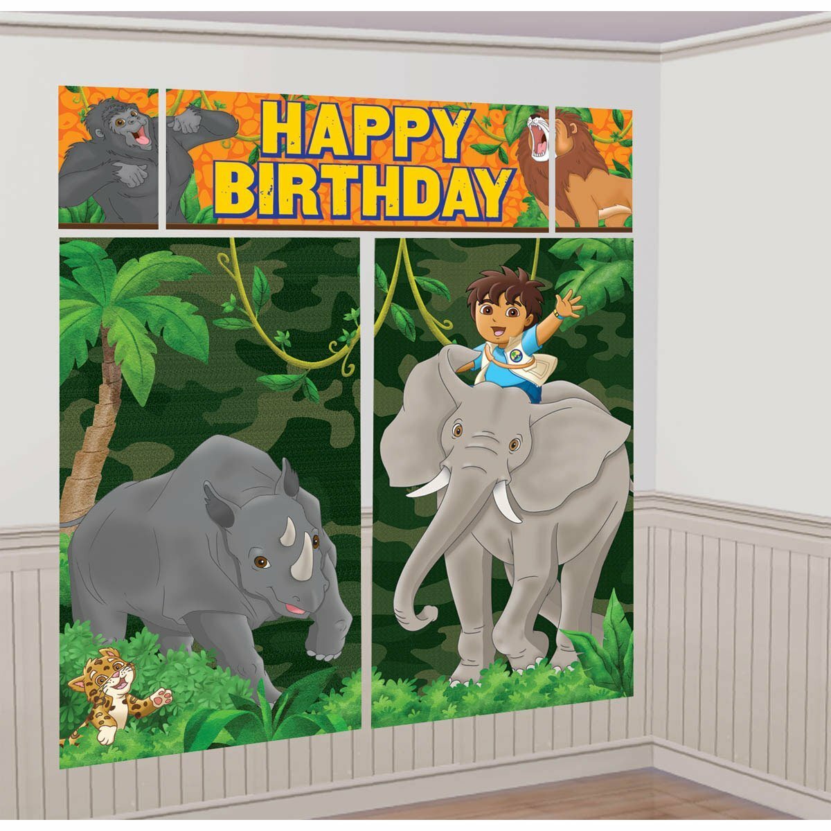 Go Diego Go Scene Setter Wall Decorations