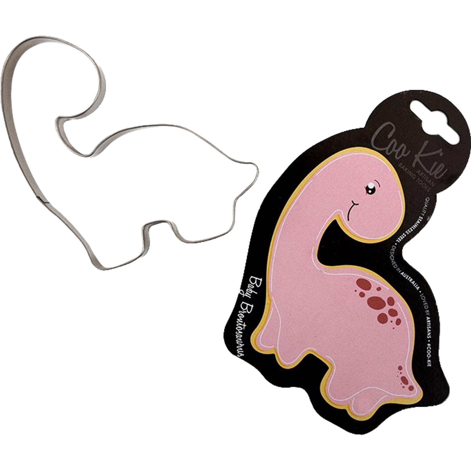 Coo Kie Baby Brontosaurus Cookie Cutter 