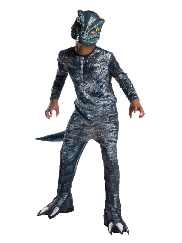 Jurassic World Camp Cretaceous Blue Velociraptor Child Costume