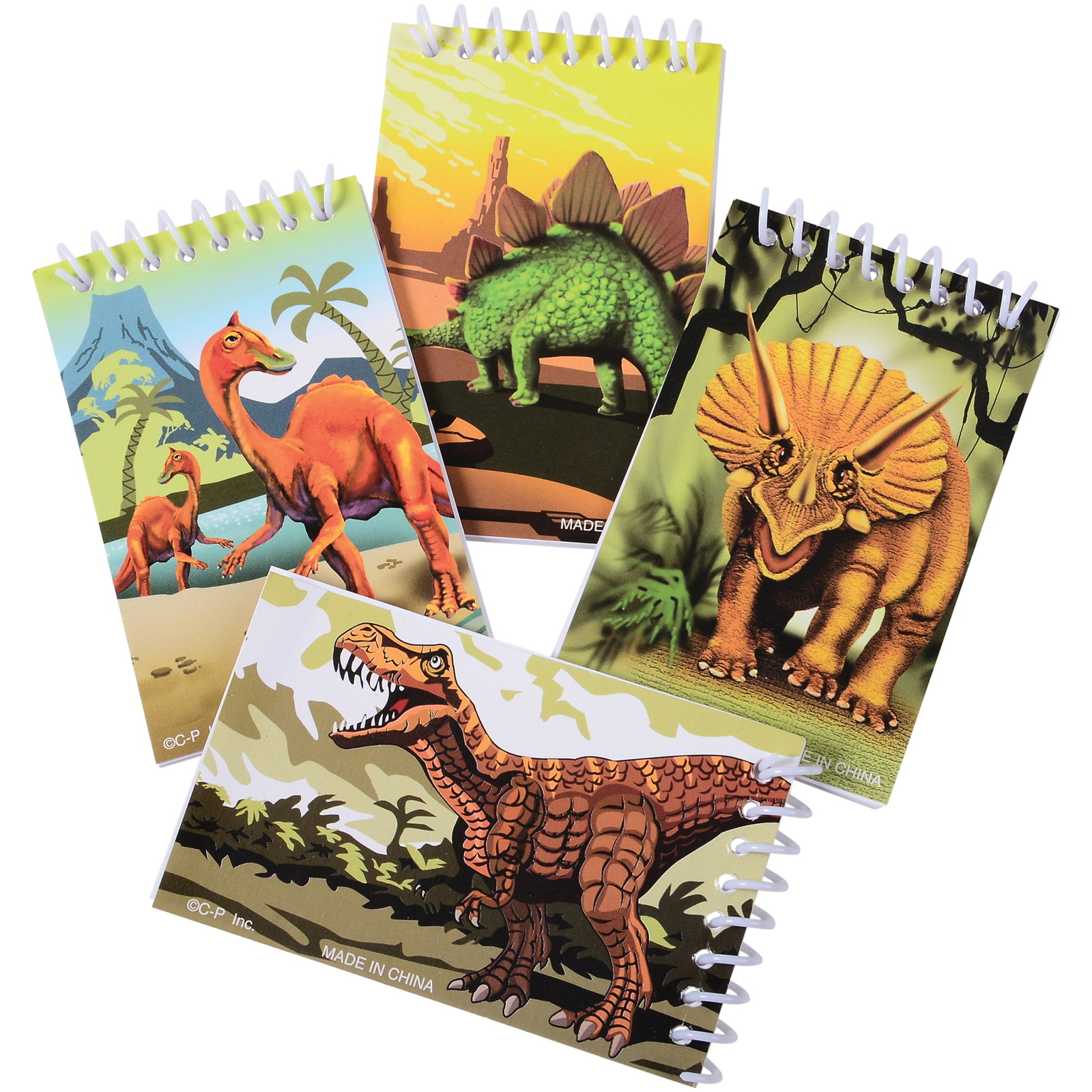 Dino Notepads (Pack of 8)