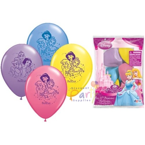 Disney Princess Balloons (Pack of 6)