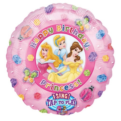 Disney Princess Sing-A-Tune Singing Balloon