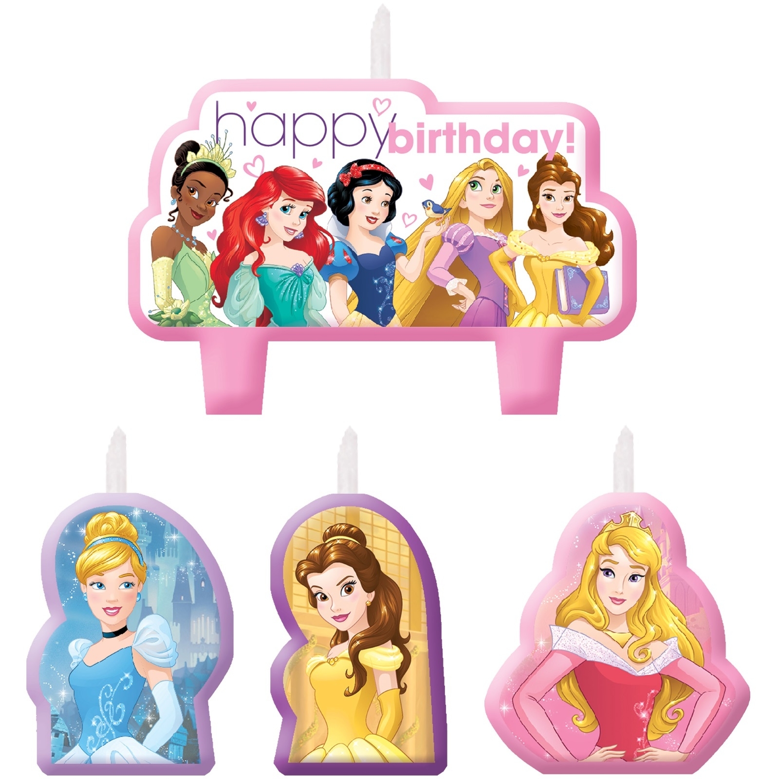 Disney Princess Dream Big Mini Molded Candles (Set of 4)