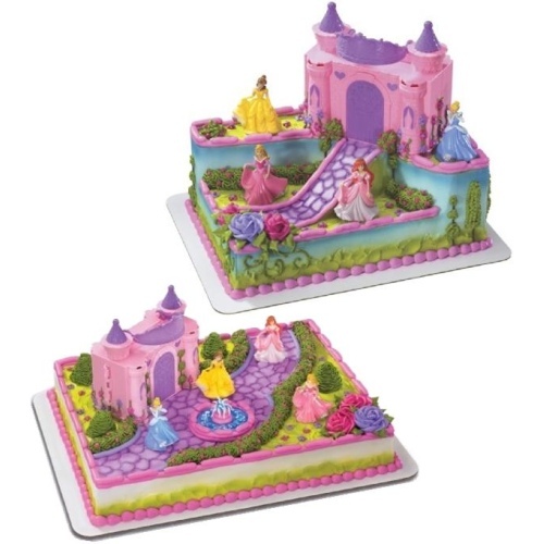Disney Princess Castle Case Cake Decoration Kit