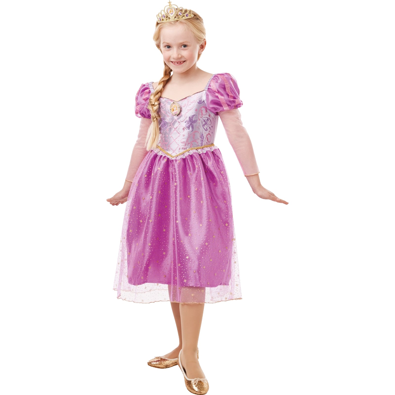Rapunzel Dress Girls Costume 3-5 Years