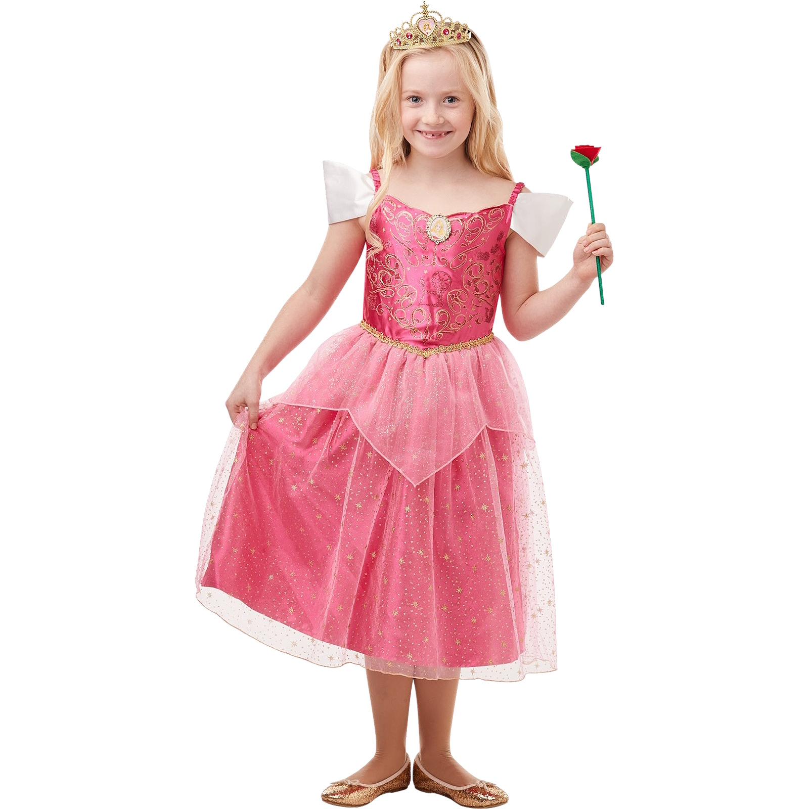 Sleeping Beauty Dress Girls Costume 3-5 Years