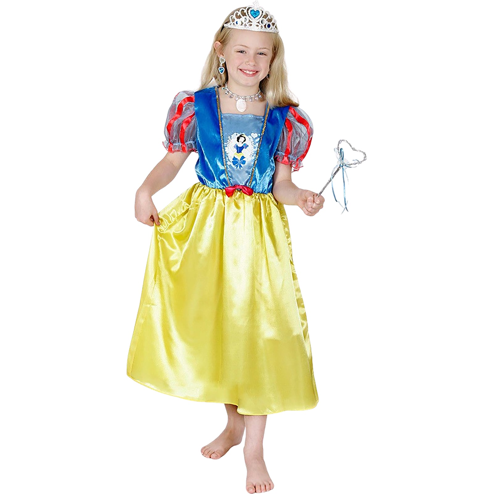 Snow White Dress Girls Costume 6-8 Years