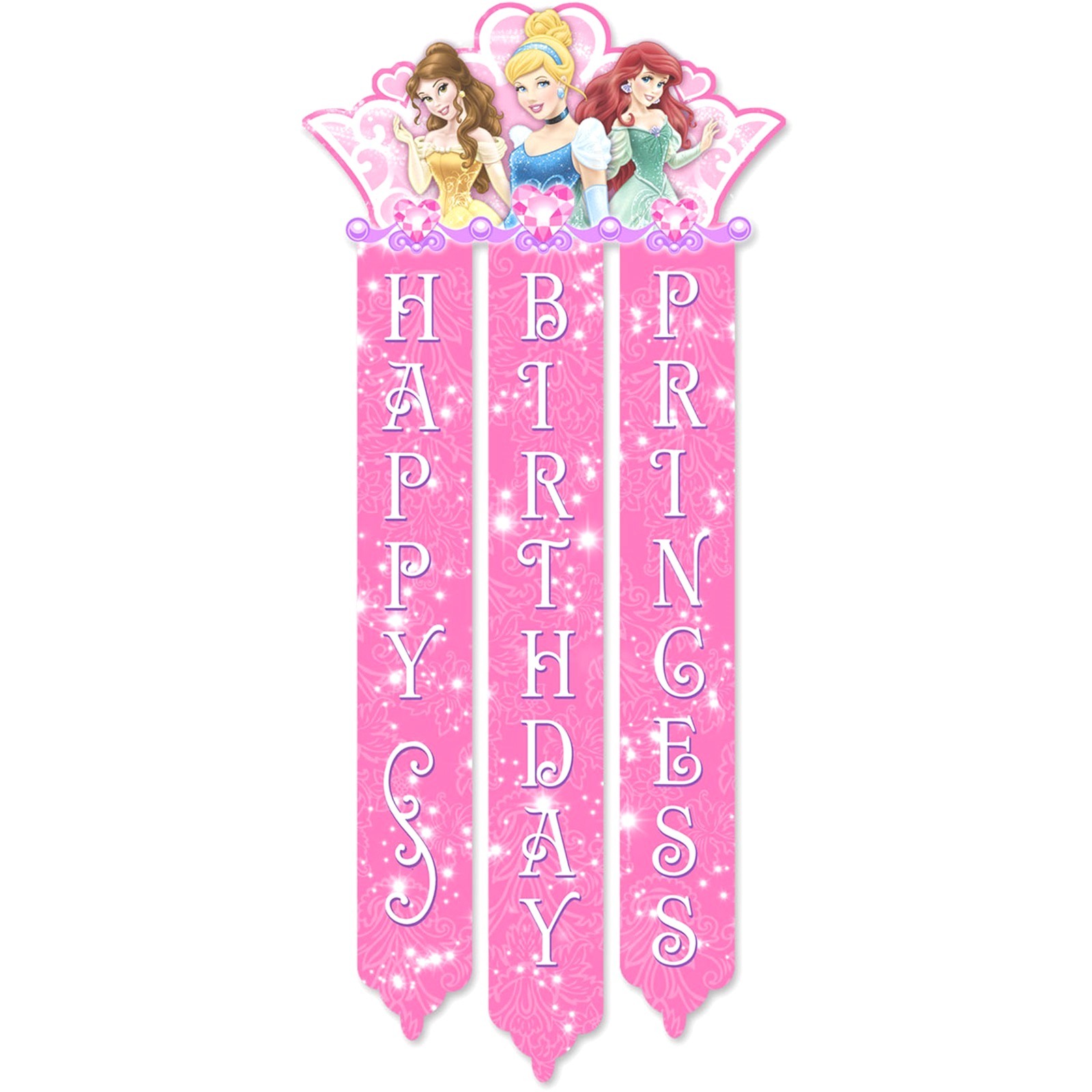 Disney Princess Hanging Party Banner