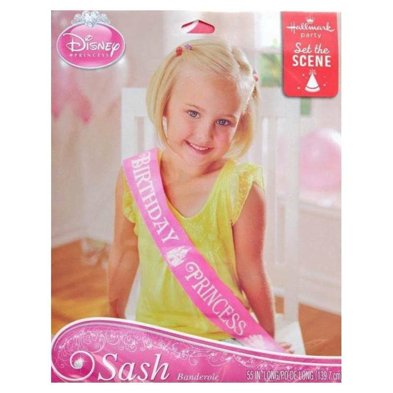 Disney Princess Birthday Sash