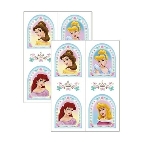 Disney Princess Tattoos (2 Sheets)