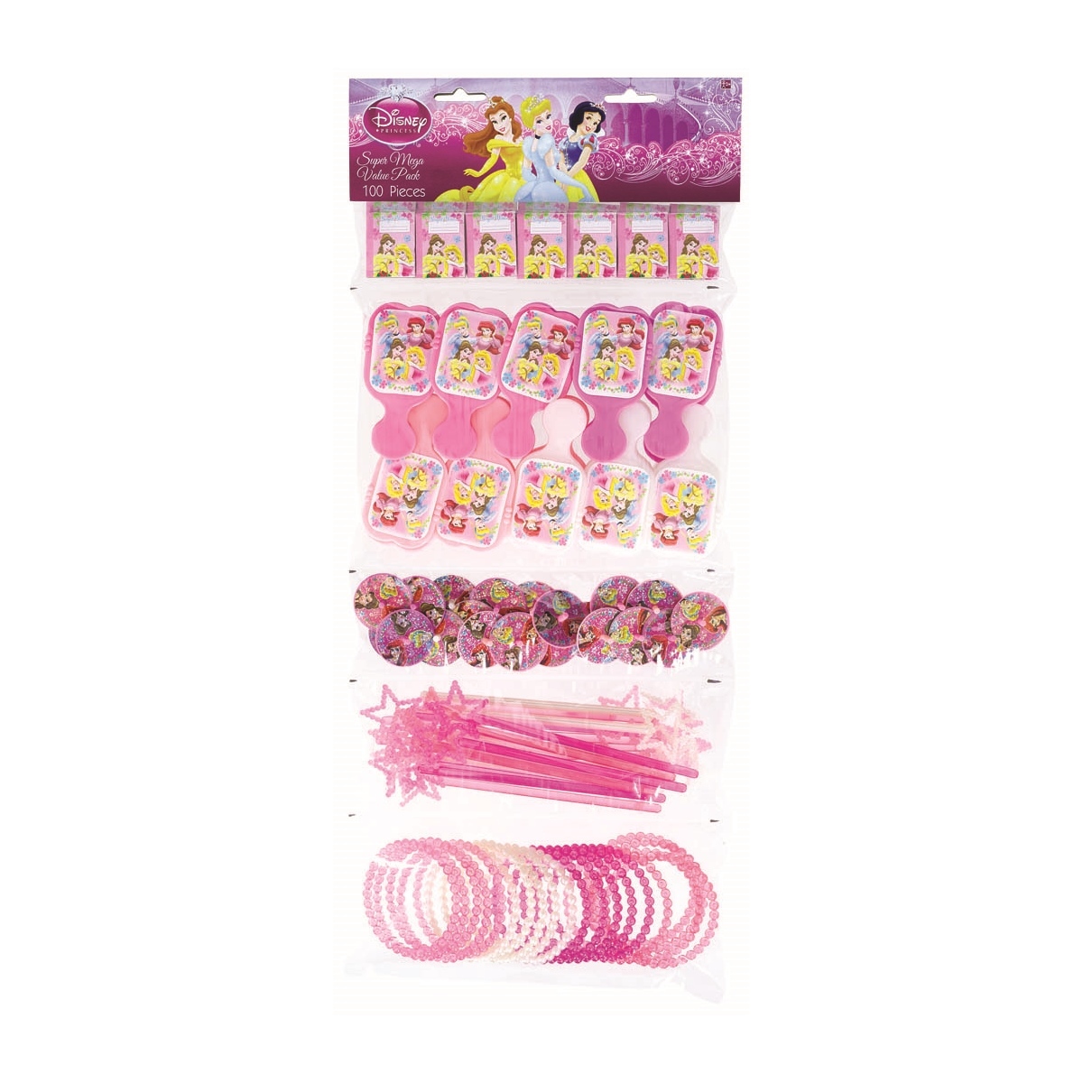 Disney Princess Super Mega Mix Favour Pack (100 Pieces)