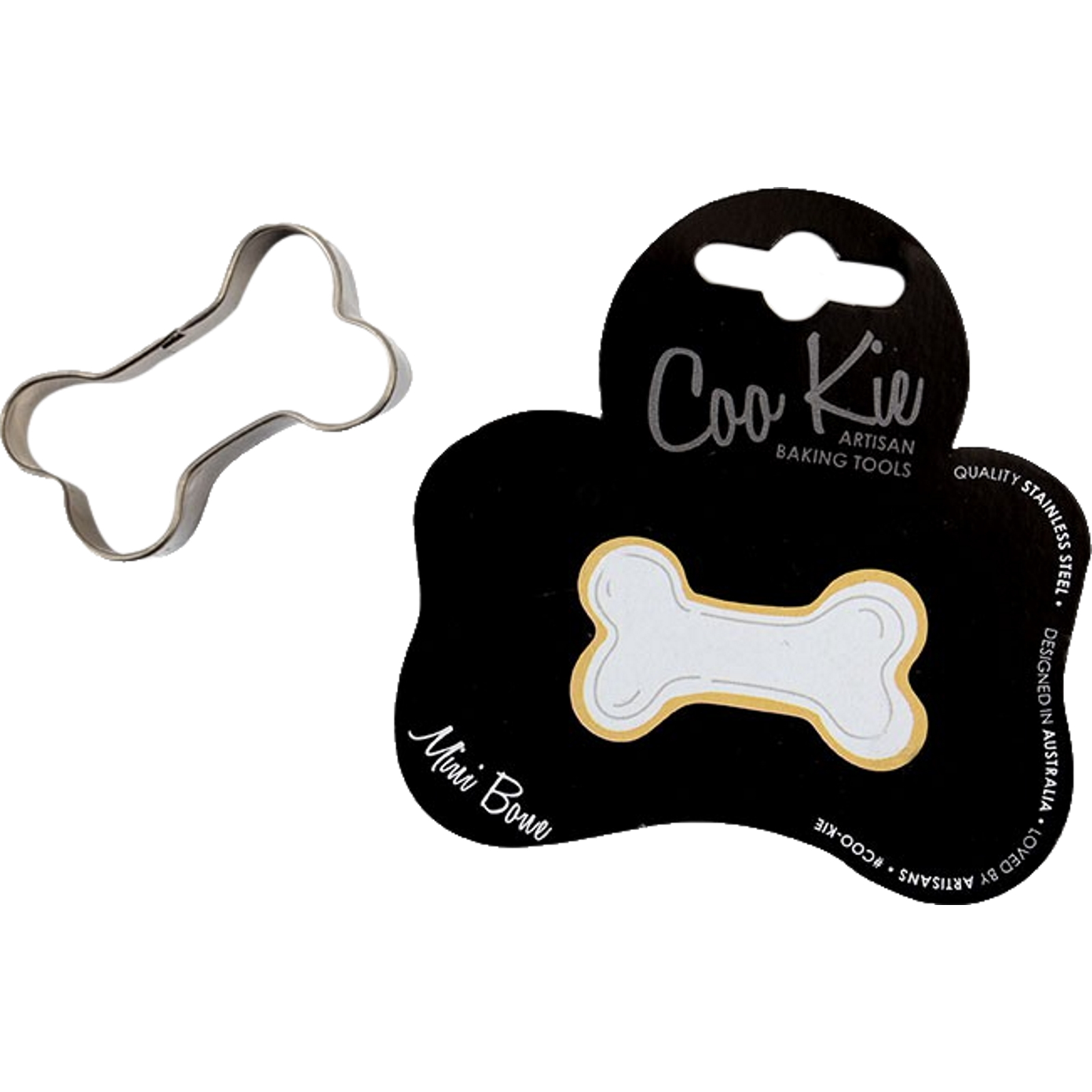 Coo Kie Mini Bone Cookie Cutter 