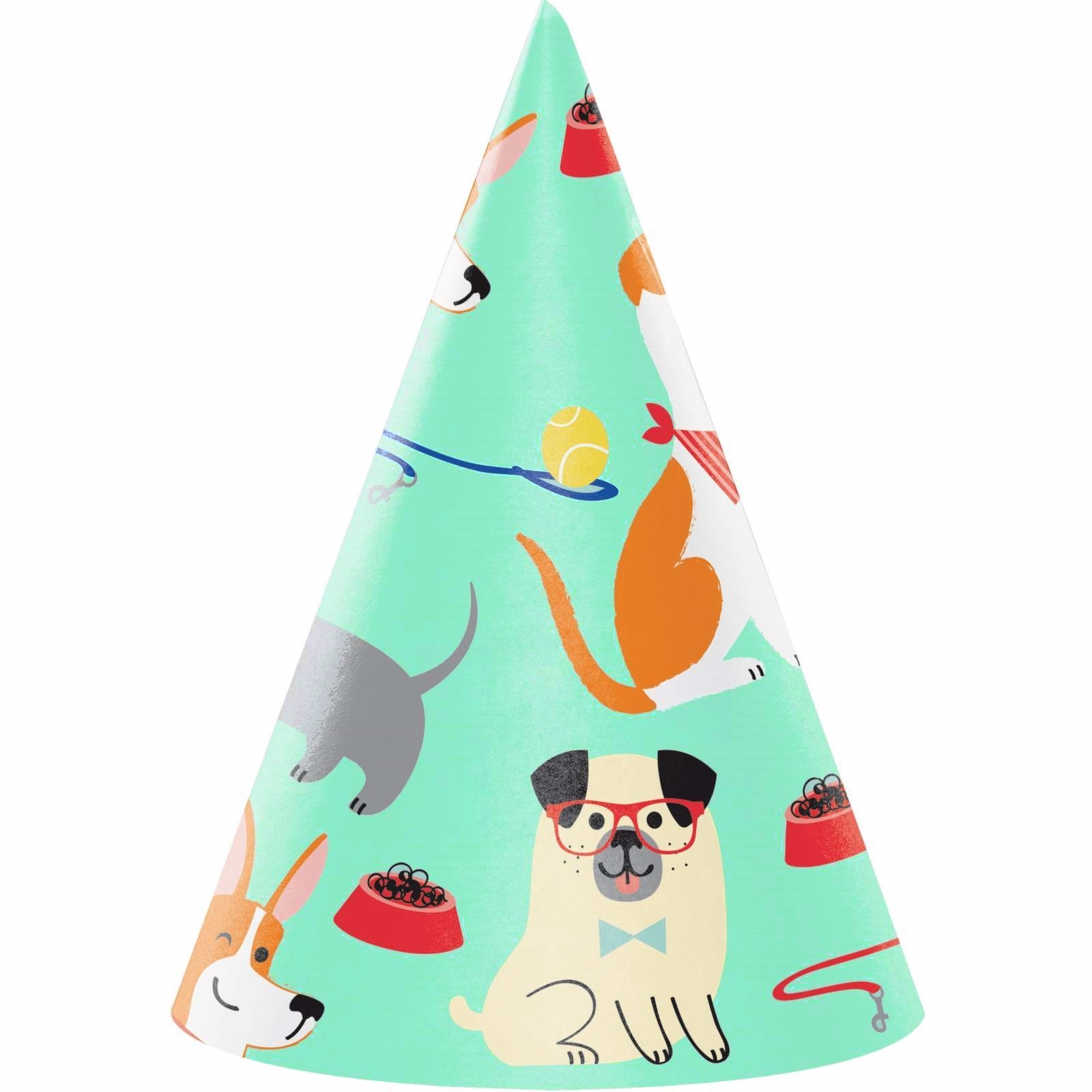 Dog Party Hats (Pack of 8)