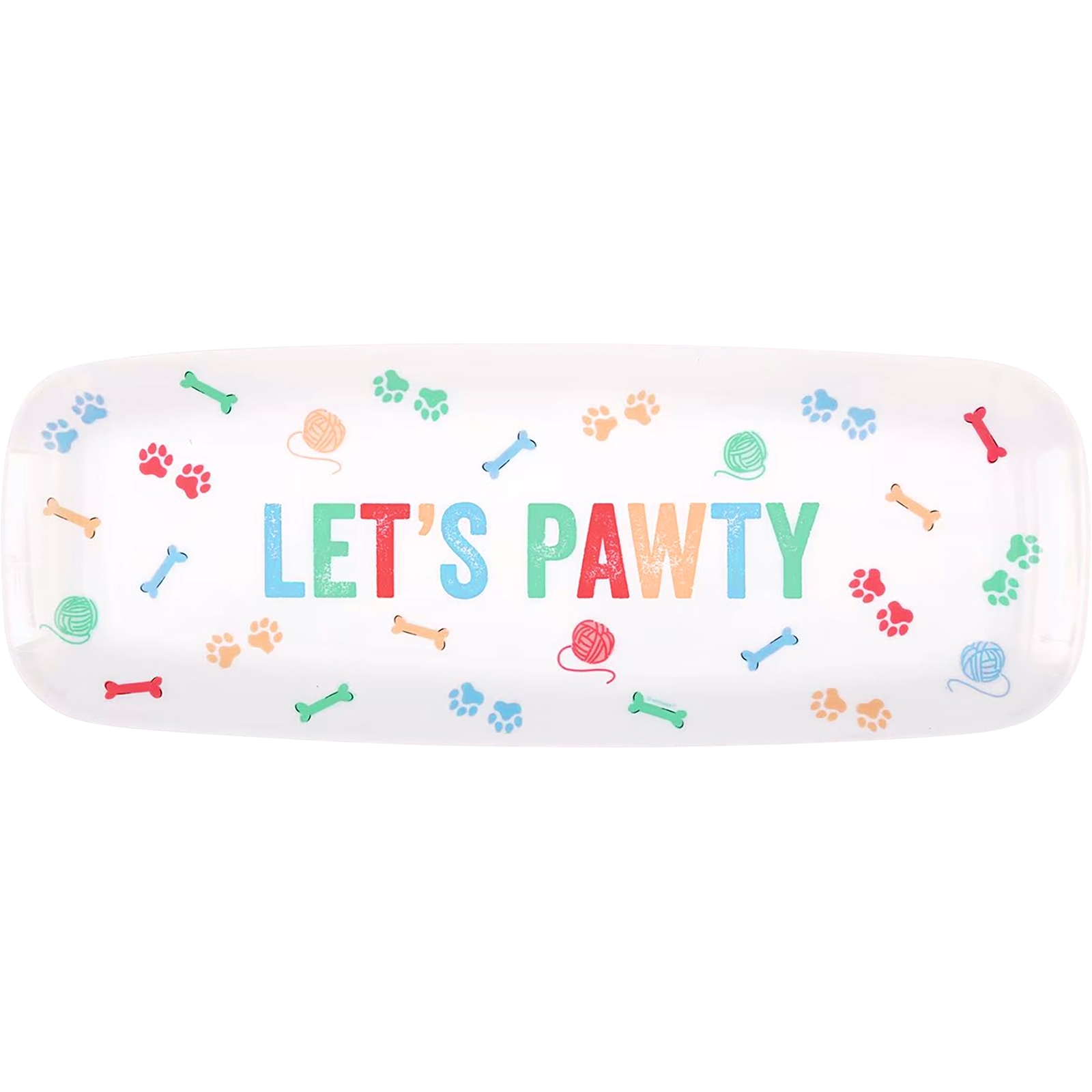 Pawty Animal Rectangular Serving Platter
