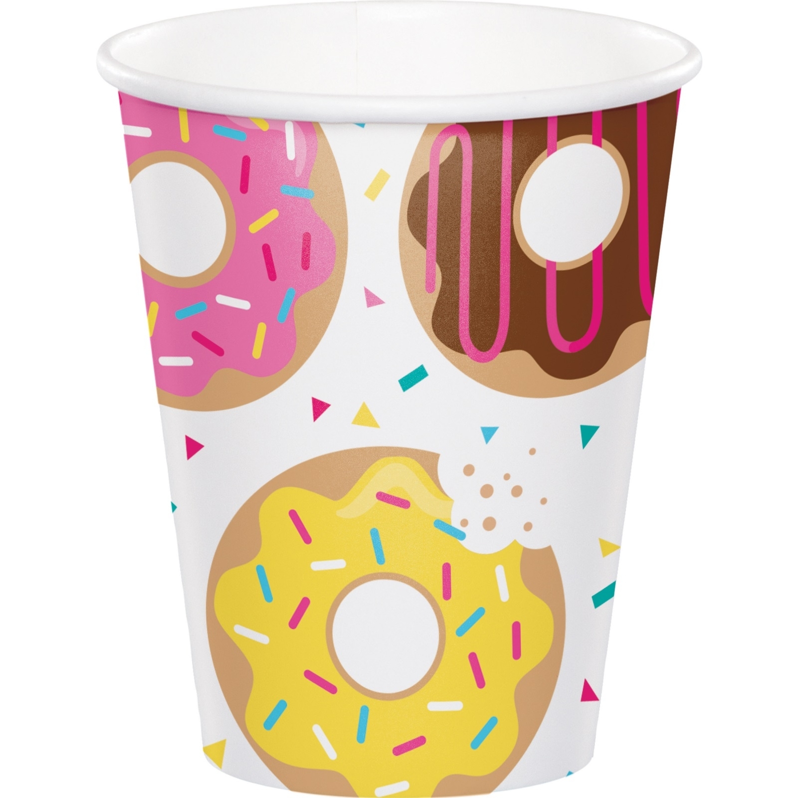 Donut Time Paper Cups (Pack of 8)