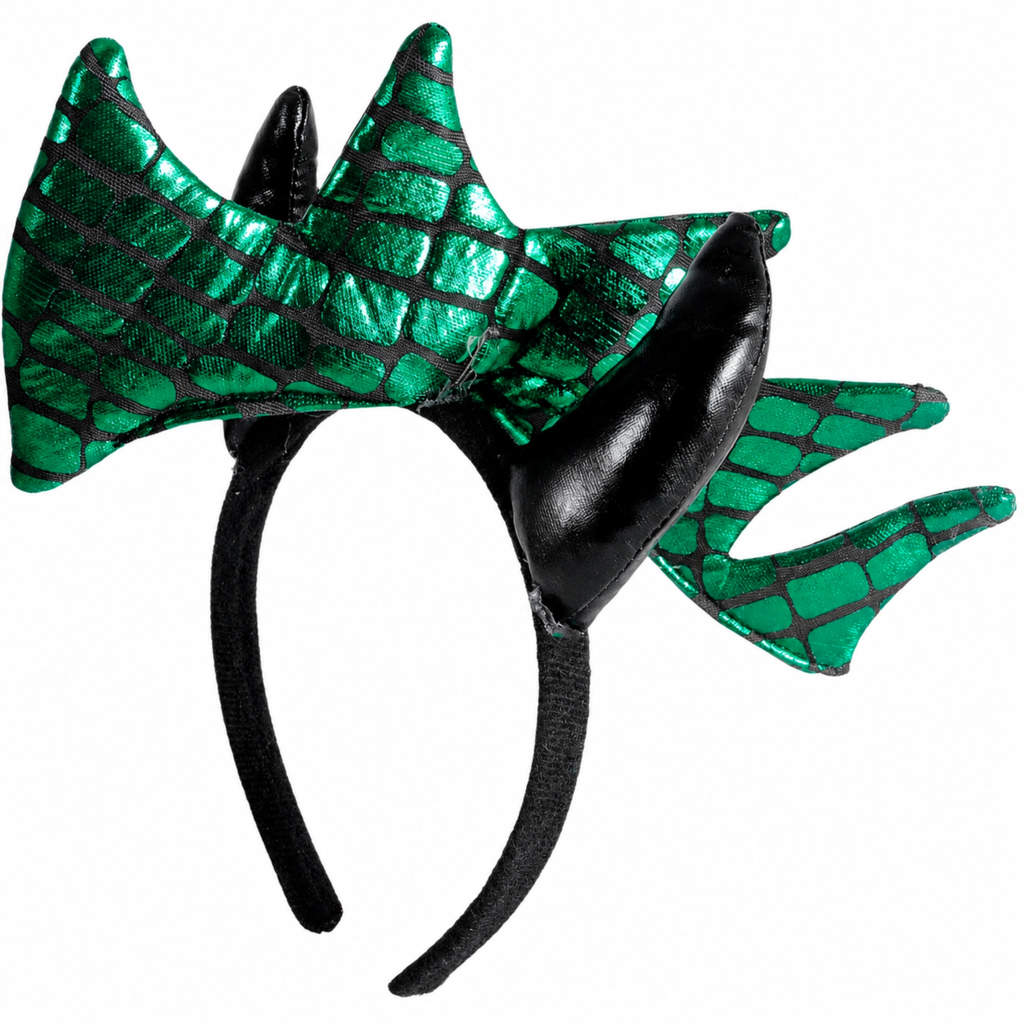 Green Spiked Dragon Headband