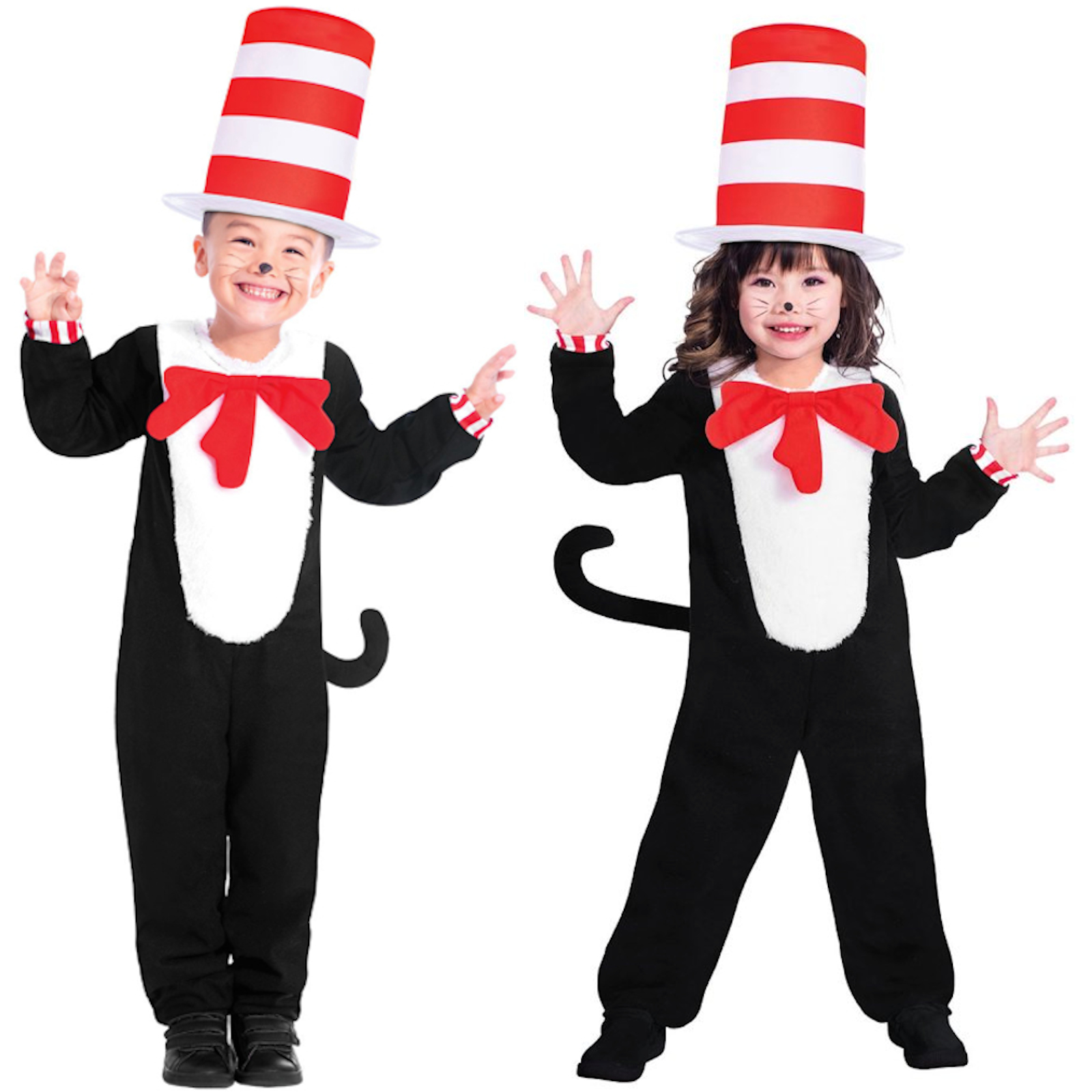 Dr. Seuss Cat In The Hat Kids Costume 