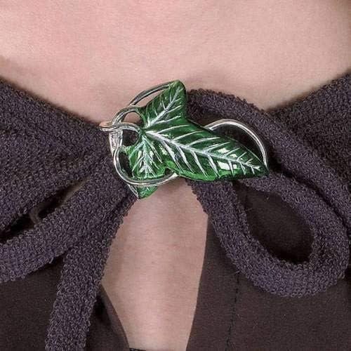 The Lord of the Rings Leaf Clasp Elven Brooch Pin Adult Costume Accessory