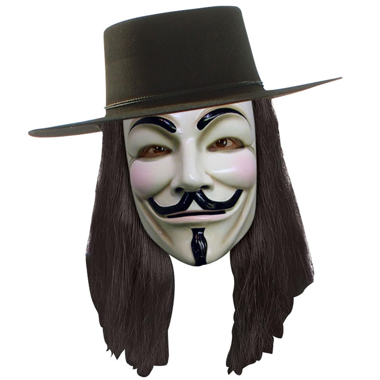 V for Vendetta Guy Fawkes Adult Mask