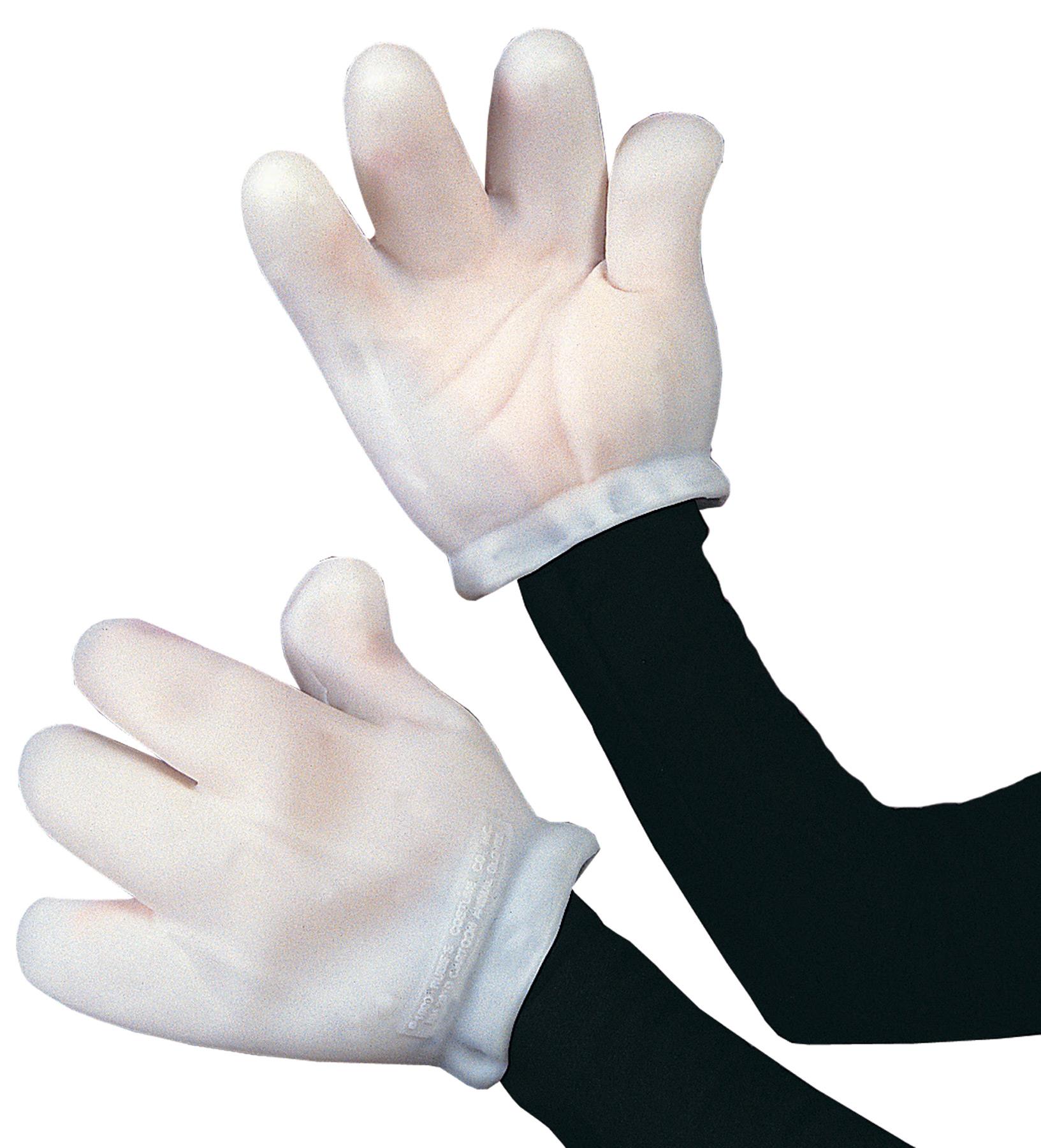 Rubber Cartoon Hands Adult Gloves