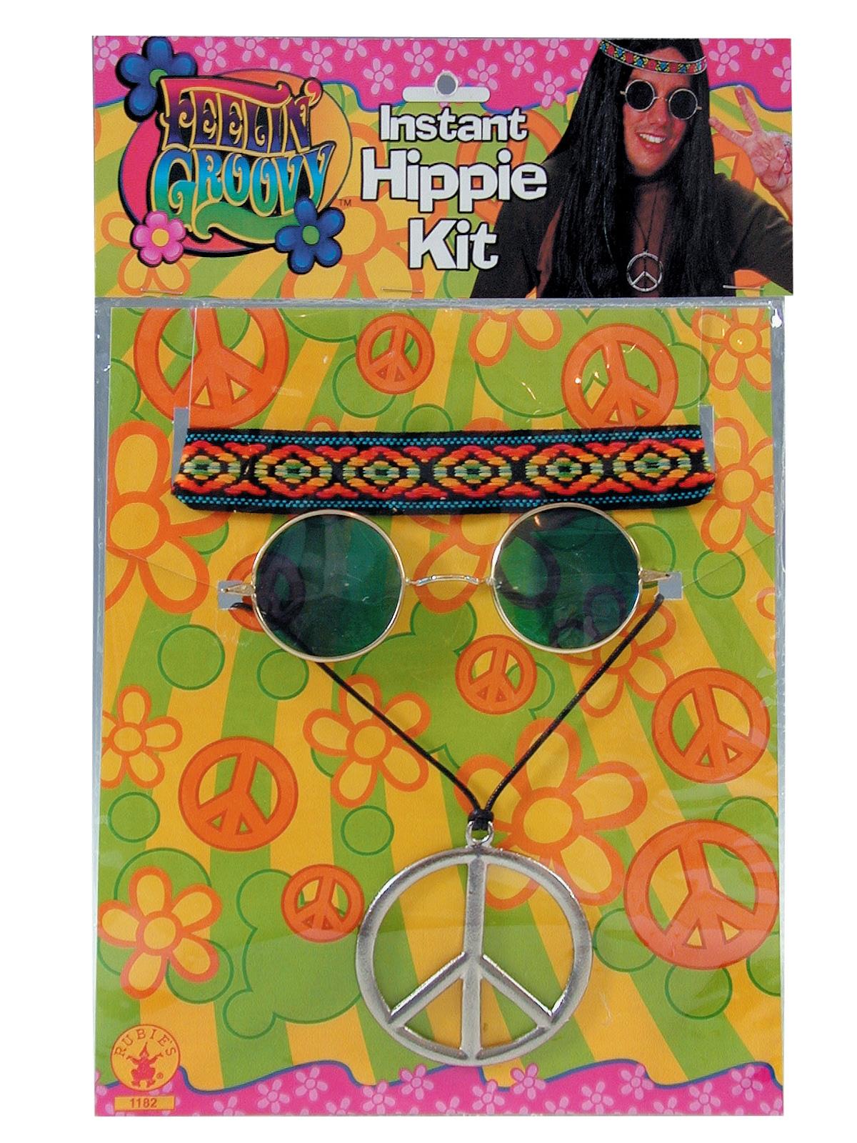 Feelin' Groovy Instant Hippie Adult Costume Kit