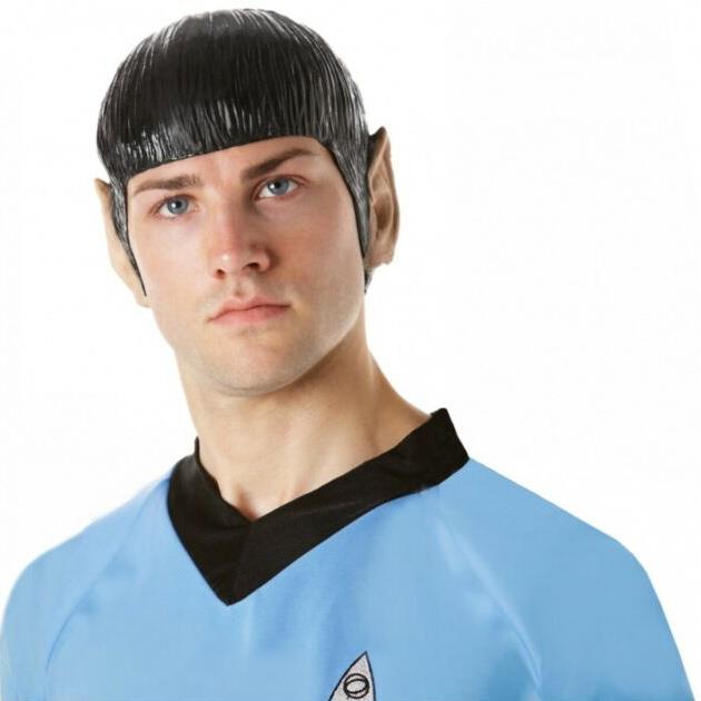 Spock Wig Black Star Trek Original Series main image 0