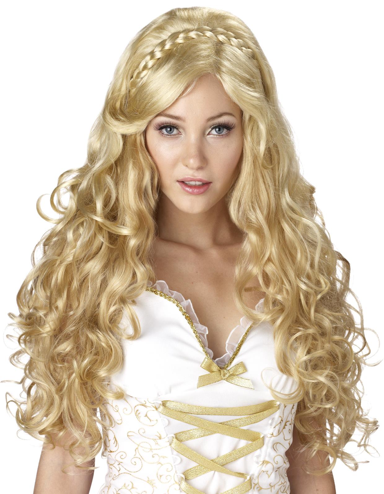 Greek Goddess Blonde Adult Wig