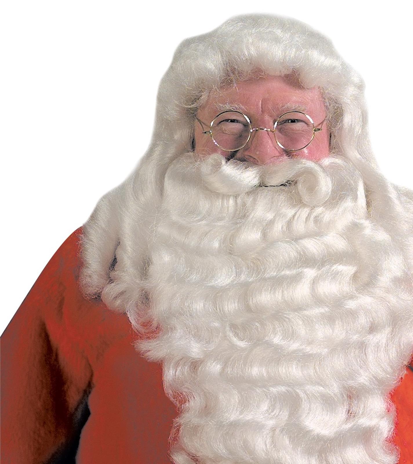 Santa Deluxe Adult Wig & Beard Set
