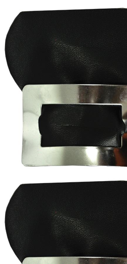 Colonial Silver Shoe Buckles Adult Costume Accessory