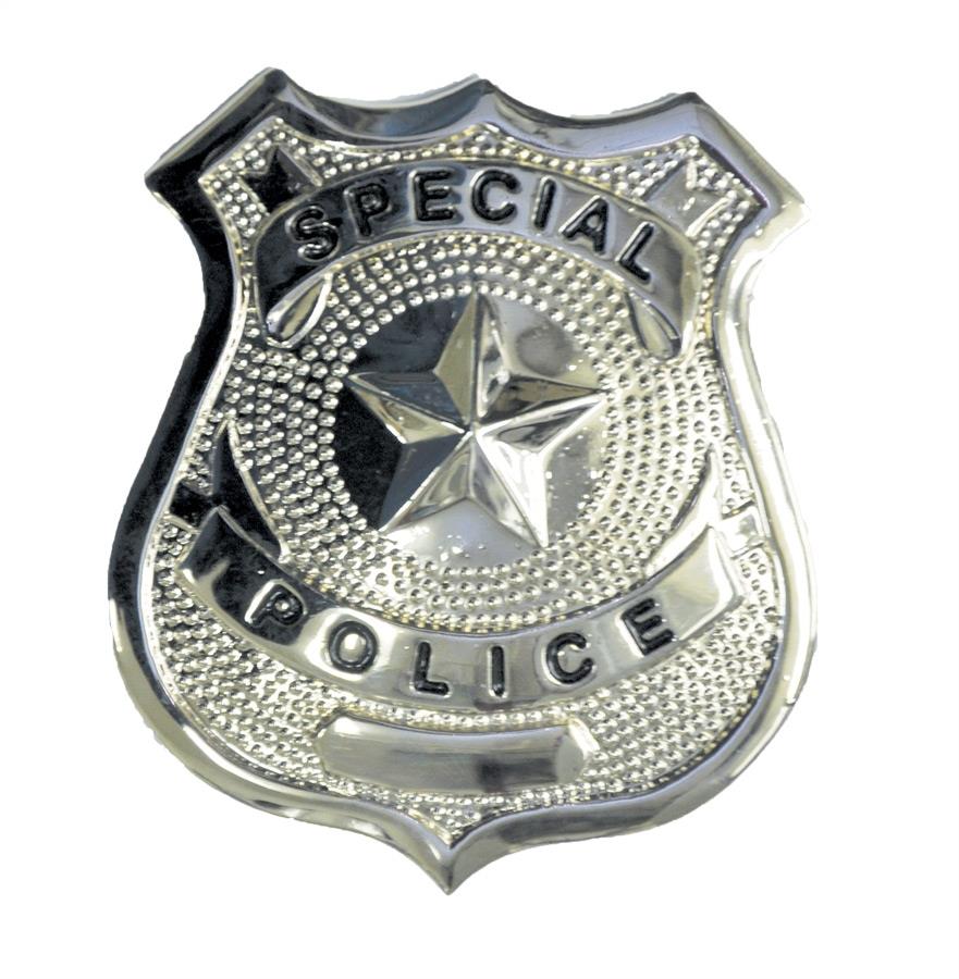 Police Badge Adult Costume Accessory