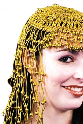 Cleopatra Gold Headpiece Egyptian Adult Costume Accessory