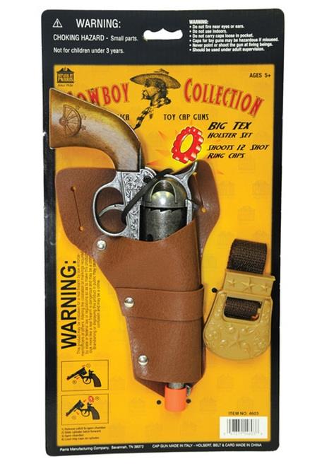 Big Tex Holster Cap Gun Costume Accessory Set