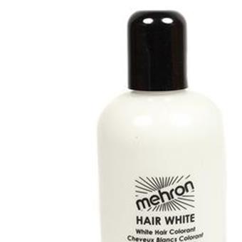Mehron White Liquid Hair Colour 4.5oz Makeup Accessory