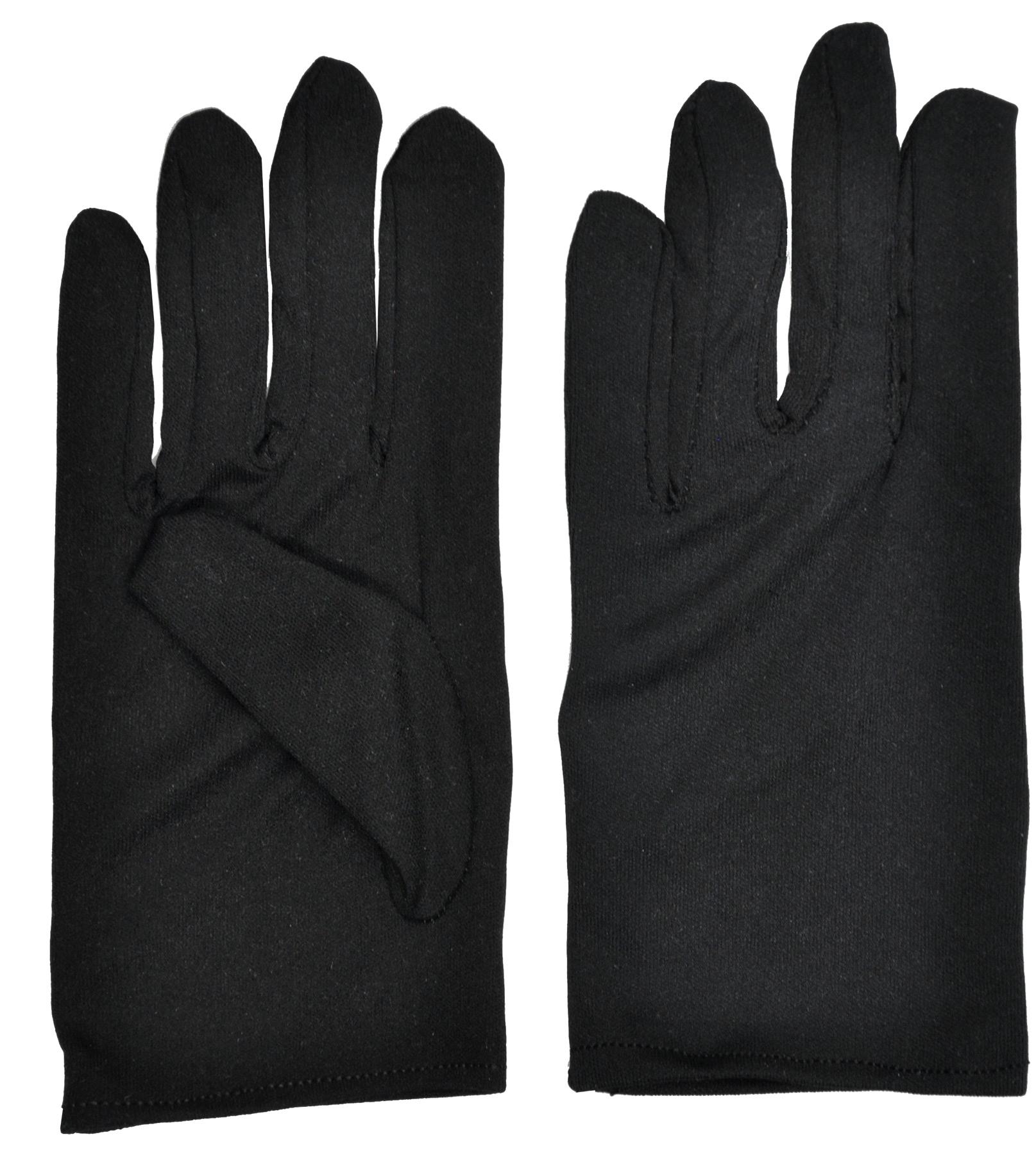 Theatrical Parade Black Child Gloves