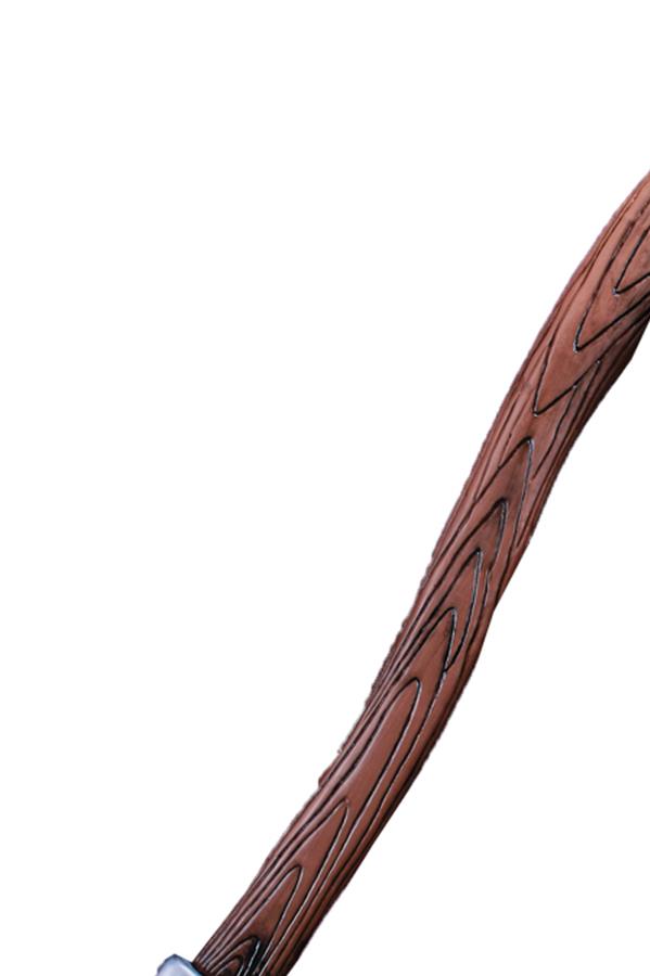 Long Wooden Realistic Look Lumberjack Axe Costume Accessory