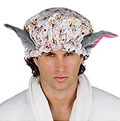 Little Red Riding Hood Grandma Wolf Sleeping Cap Hat With Ears & Tail