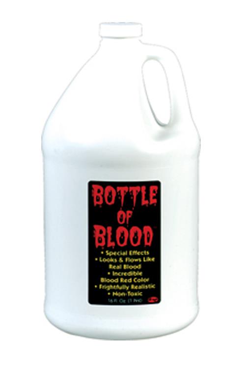 Bottle of Fake Blood (3.78L/1 Gallon) Horror Spooky & Supernatural