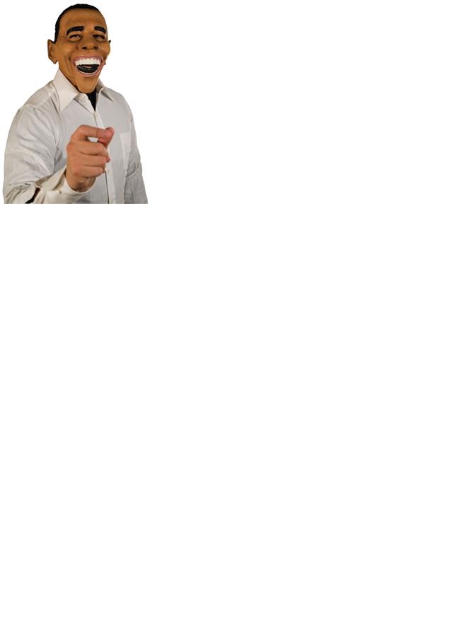 Barack Obama Adult Mask