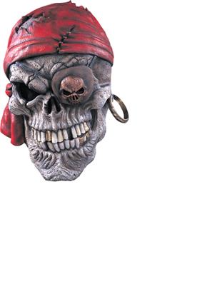 Pirate Skull Bandana Full Overhead Adult Mask