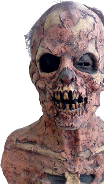 Zombie Groundbreaker Full Overhead Latex Adult Mask