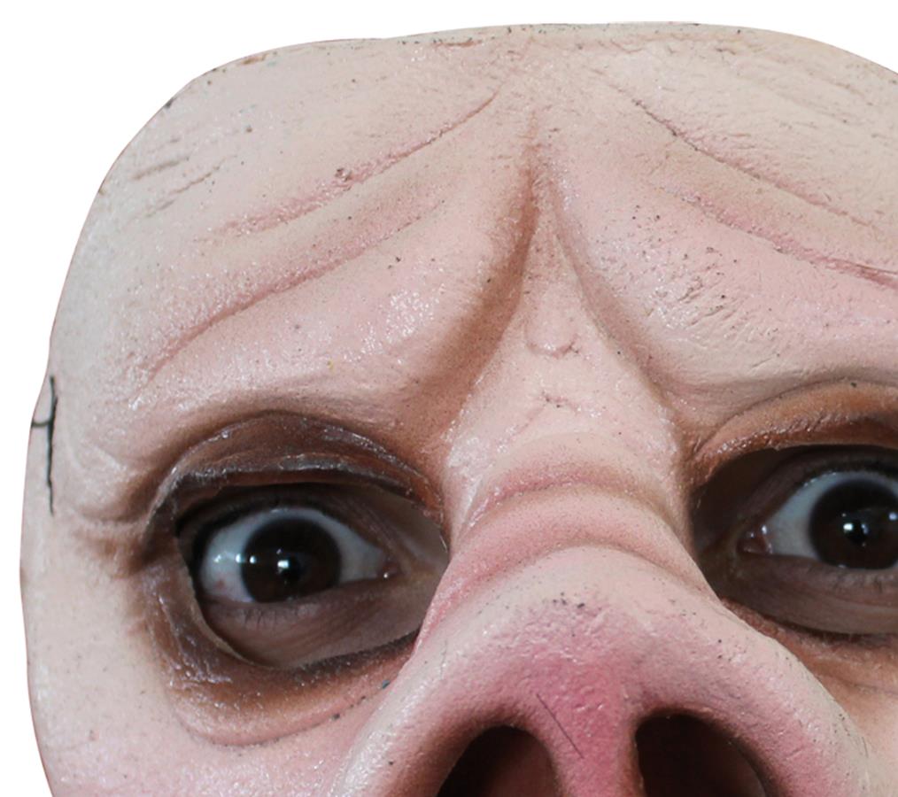Pig Latex Half Face Adult Mask