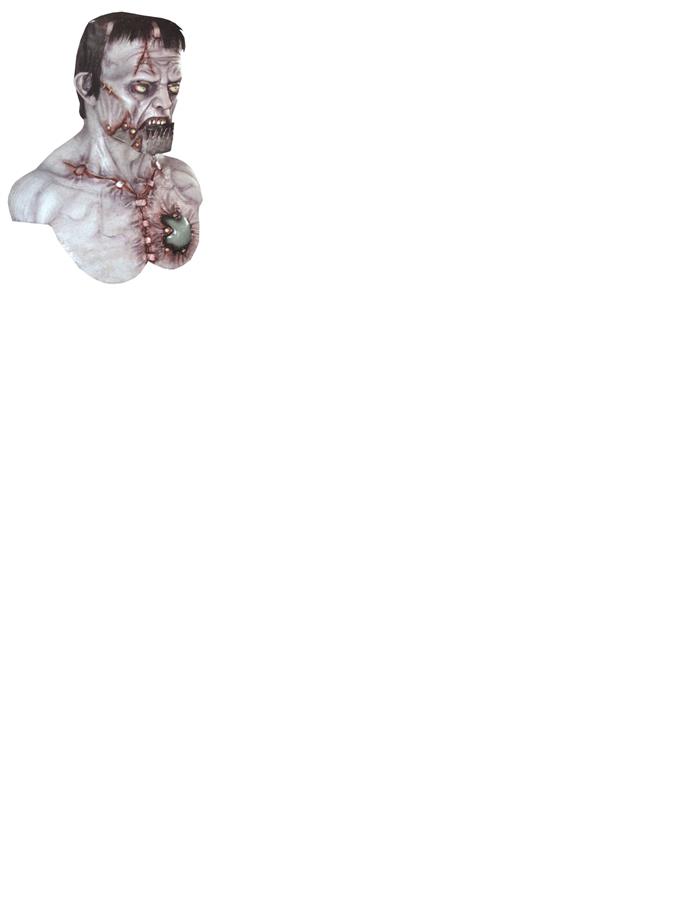 Frankenstein Monster Mega Franky Latex Adult Mask