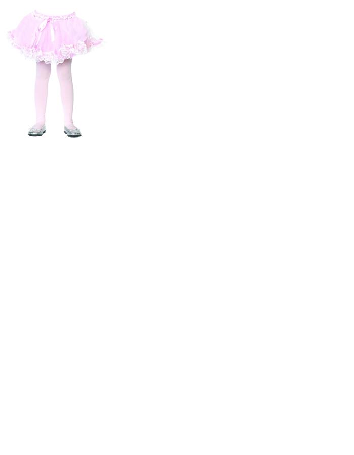 Pink Lace Petticoat Child Costume Accessory