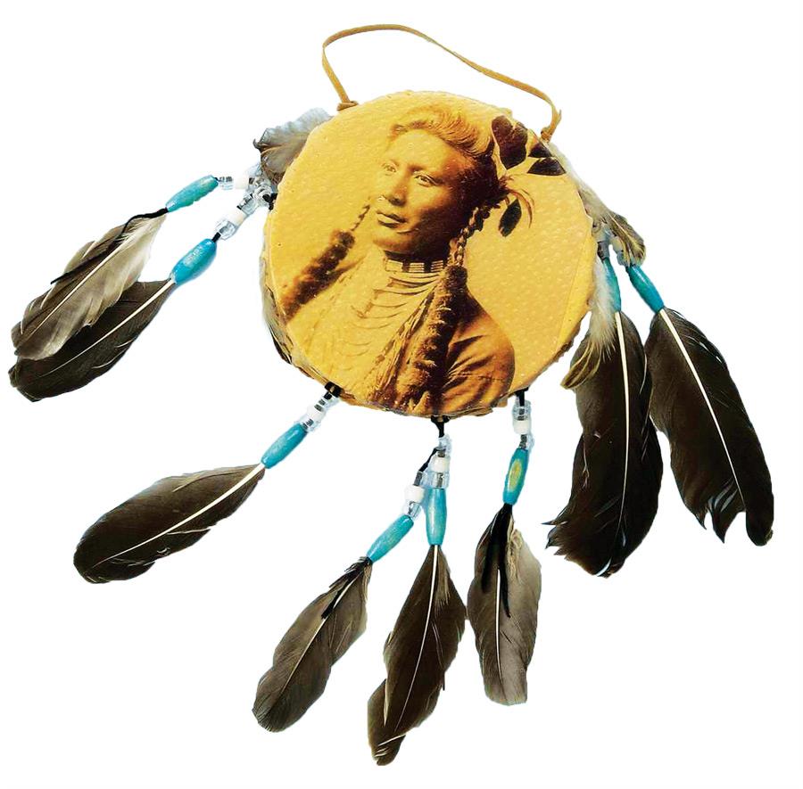 Native American War Drum Costume Accessory