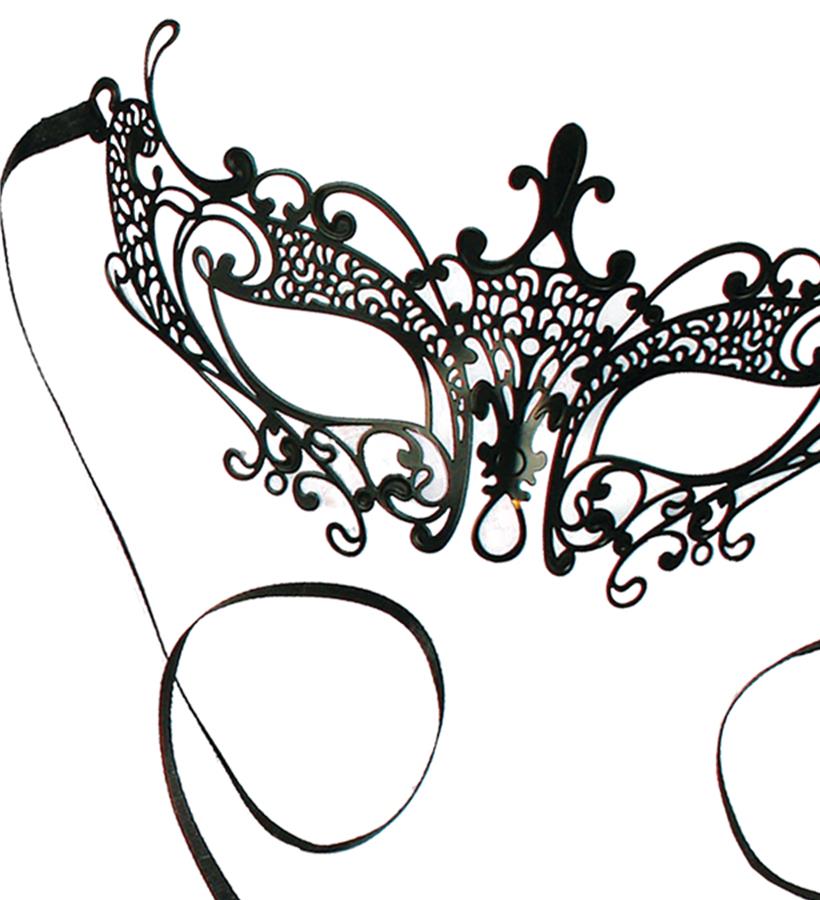 Elegant Laser Cut Adult Mask 